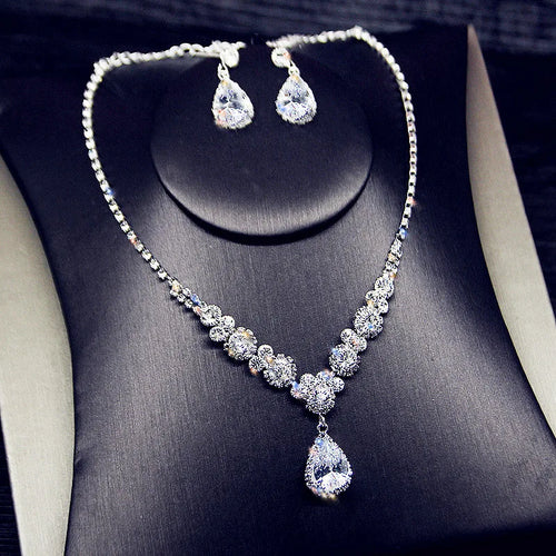 Élyse Teardrop Jewellery Set