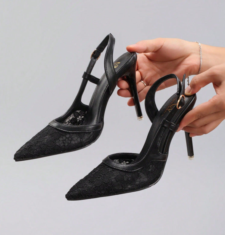 Lace Heels