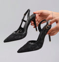 Lace Heels