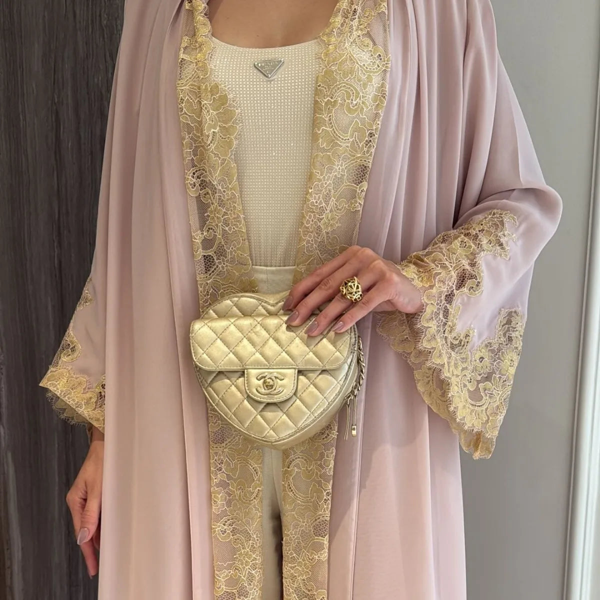 Bloom & Lace Abaya