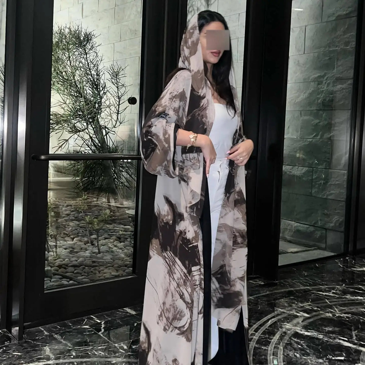 Moonflower Abaya
