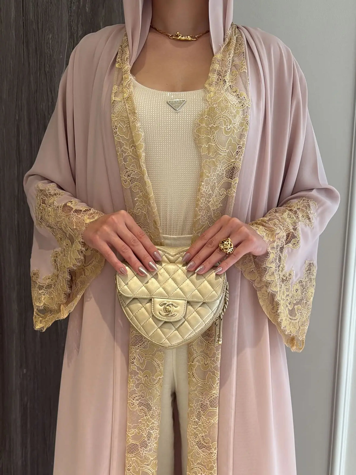 Bloom & Lace Abaya